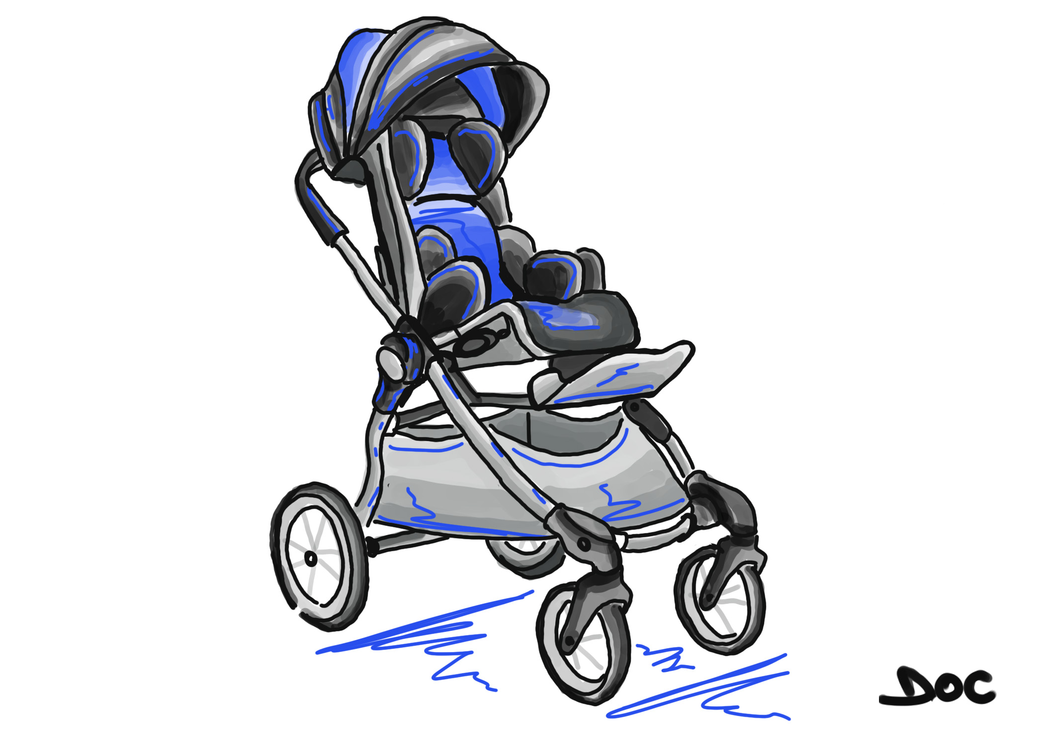 Spappi Buggy – Pushchair