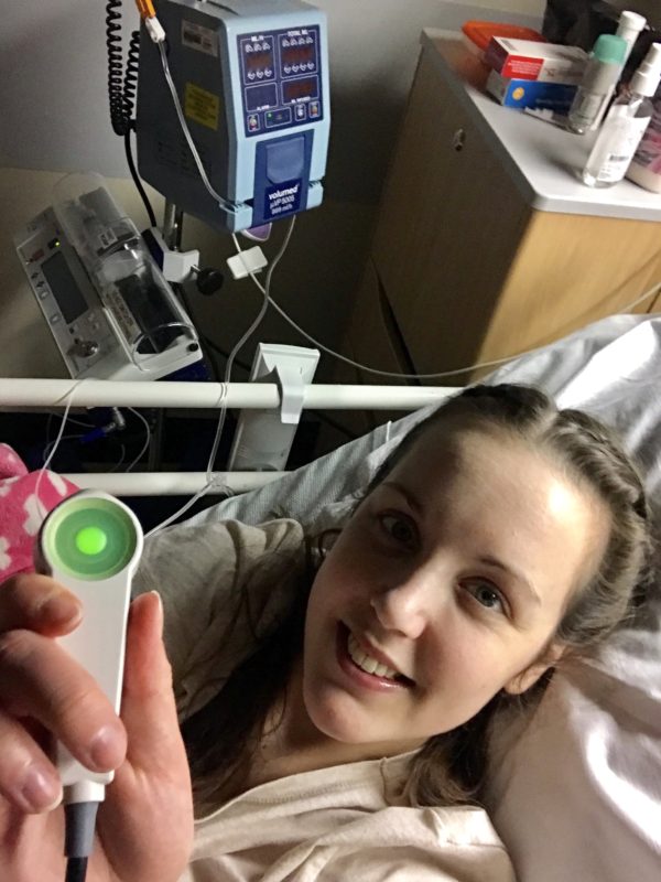 Lauren In Hospital