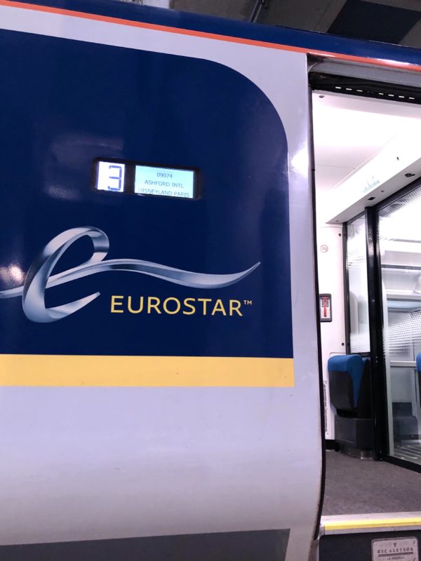 Eurostar Train Door