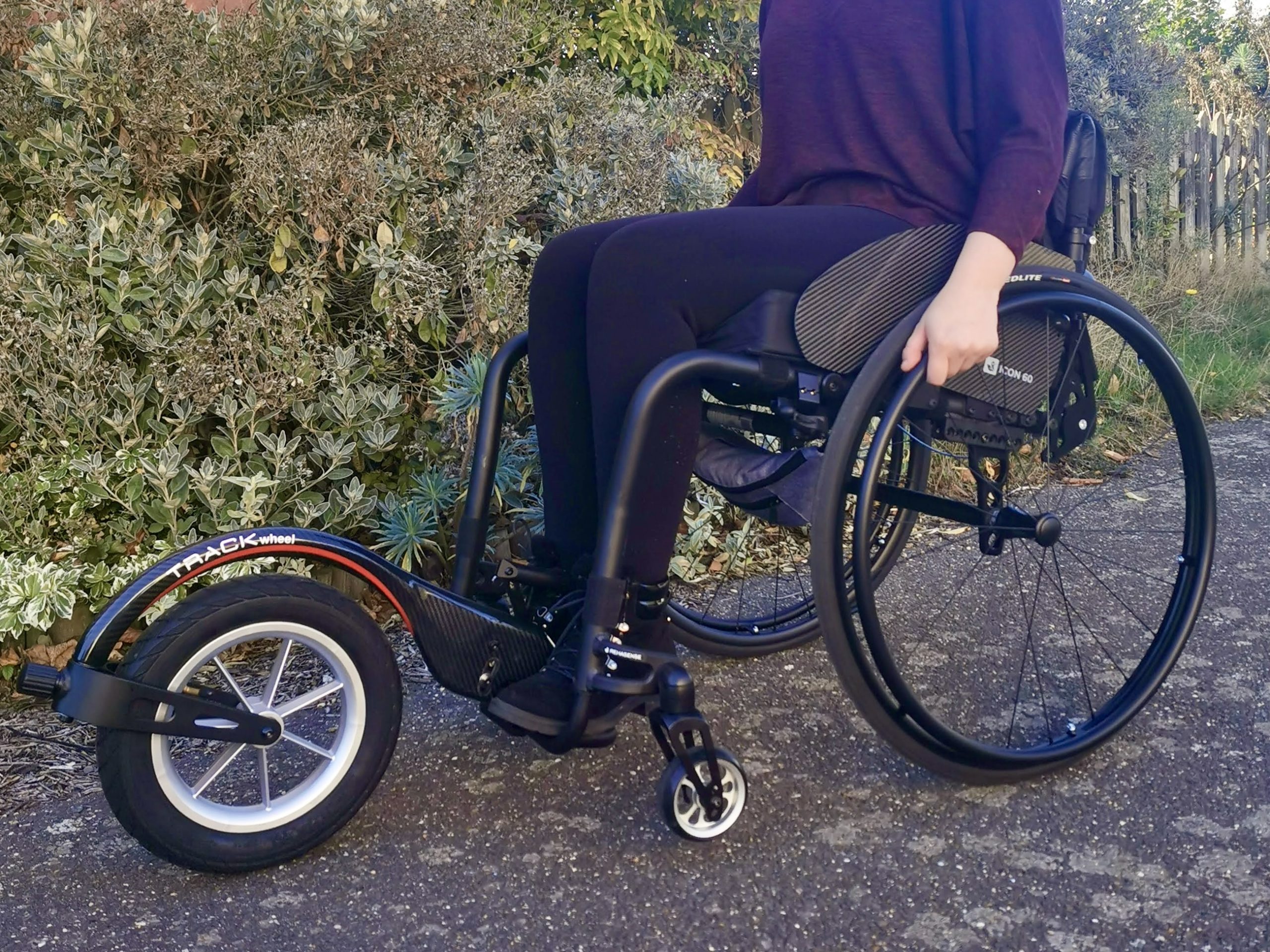 Rehasense Trackwheel – Wheelchair Attachment